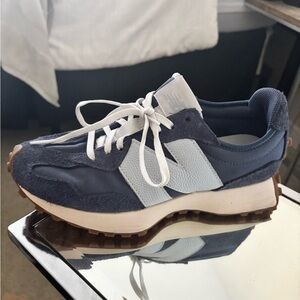 New Balance Navy and Light Blue Sneakers